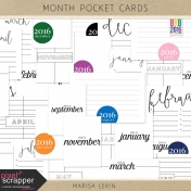 Build Your Basics: Month Pocket Cards