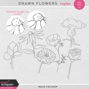 Drawn Flowers - Templates