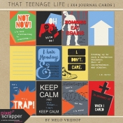 That Teenage Life- 3x4 Journal Cards