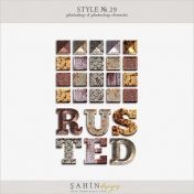 Style No.29: Rusted Metal