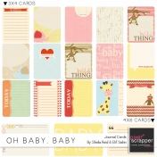 Oh Baby Baby Journal Cards