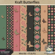Kraft Butterflies- Mini Kit