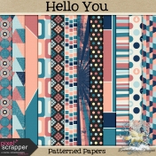 Hello You Patterned Papers