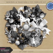 Memories & Traditions - Toy Template Kit