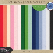 Spring Day- Solid Paper Kit