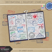 Destinations- Passport Stamp Kit