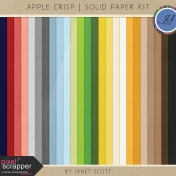 Apple Crisp- Solid Paper Kit