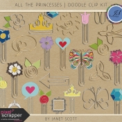 All the Princesses- Doodle Clip Kit