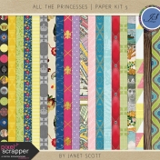 All the Princesses- Paper Kit 5