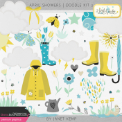 April Showers- Doodle Kit 2