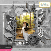 Bohemian Love- Element Template Kit