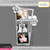 Galentine's Day- Template Kit