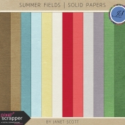 Summer Fields- Solid Paper Kit