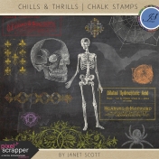 Chills & Thrills- Chalk Stamp Kit