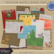 Woodland Winter- Journal Card Kit