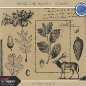 Woodland Winter- Stamp Kit