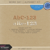 Work Day- Alphabet Kit
