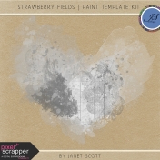 Strawberry Fields- Paint Template Kit