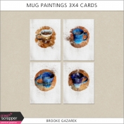 Mug Paintings 3x4 Cards