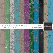 Touch of Sparkle Christmas Papers 2 Kit