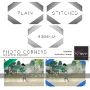 Photo Corners Template Kit