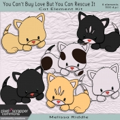 You Can't Buy Love Buy You Can Rescue It- Cat Element Kit