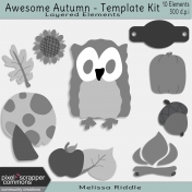 Awesome Autumn- Template Kit
