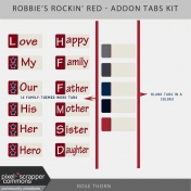 Robbie's Rockin Red Addon Tabs Kit