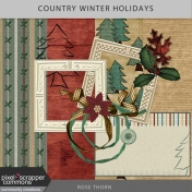 Country Winter Holidays Mini Kit