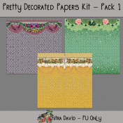 Pretty Decorated Papers