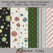 Scraptorial- Stripes and Polka Dot Backgrounds