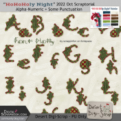 Scraptorial 5- HoHoHoly Night Alpha Kit