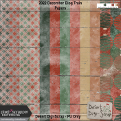 December 2022 Blog Train Papers Kit