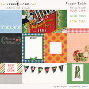 Veggie Table Journal Cards