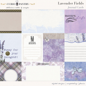 Lavender Fields Journal Cards