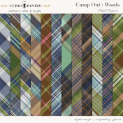 Camp Out : Woods Plaid Papers