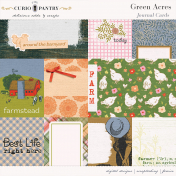 Green Acres Journal Cards