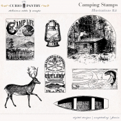 Camping Stamps