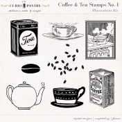 Coffee & Tea Stamps No. 1