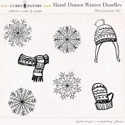 Hand Drawn Winter Doodles