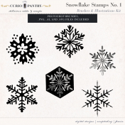 Snowflake Stamps No. 1