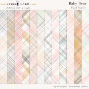 Baby Dear Plaid Papers