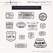 Old Vintage Labels No. 1