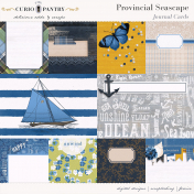 Provincial Seascape Journal Cards