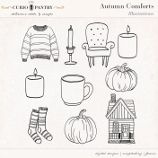 Autumn Comforts Illustrations