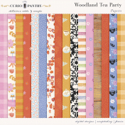 Woodland Tea Party Papers