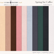 Spring for Coffee Solid Papers