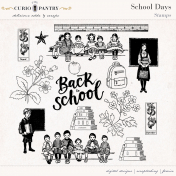 School Days Stamps