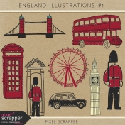 England Illustrations Kit #1