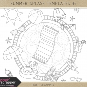 Summer Splash Templates Kit #1